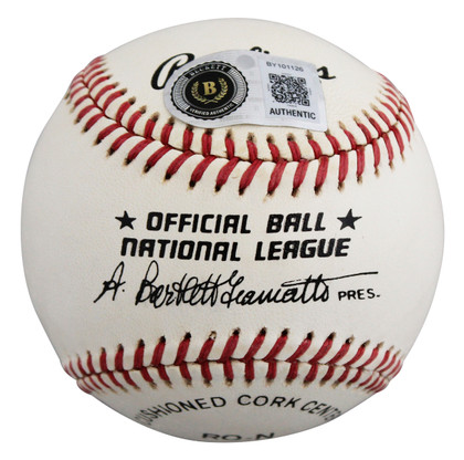 Cardinals Stan Musial Authentic Signed Bart Giamatti ONL Baseball BAS #BY101126
