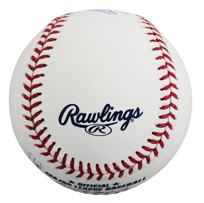 Rangers Wyatt Langford Authentic Signed Robert Manfred OML Baseball JSA #AU76560