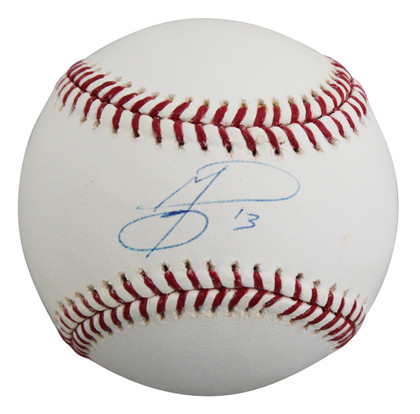 Rangers Jurickson Profar Authentic Signed Allen Selig OML Baseball MLB #EK686612