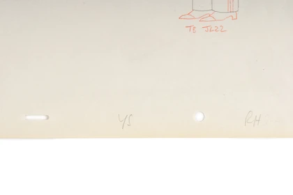 The Beatles' Yellow Submarine Original Production Animation Artwork (2) (unsigned)