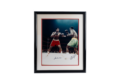Muhammad Ali & Joe Frazier Boxing Photo