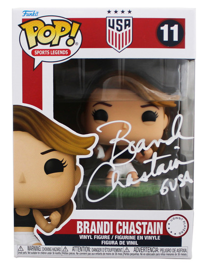 Funko Pop! ブランディ・チャスティン フィギュア サイン入り Brandi Chastain Products - Premiere Collectibles