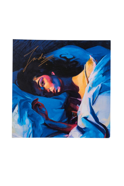 Lorde Autographed Art Print