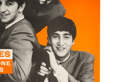 The Beatles: Original 1963 EMI/Parlophone British Promotional Poster (unsigned)