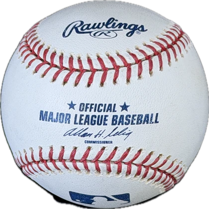 Tony Blair Official Rawlings MLB Signed Baseball GRAD LOA