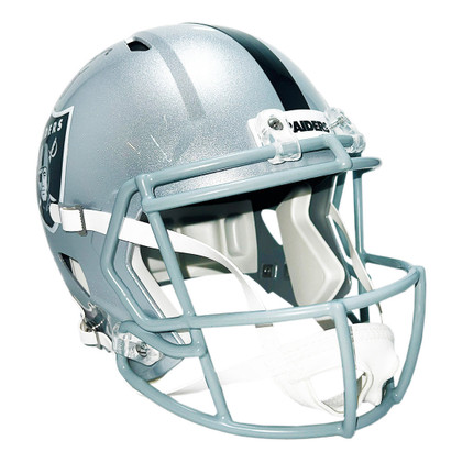 Ashton Jeanty Signed Las Vegas Raiders Speed Full-Size Replica Football Helmet (Beckett)