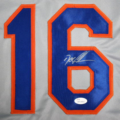 Dwight "Doc" Gooden Signed New York Grey Baseball Jersey (JSA)