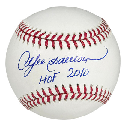 Andre Dawson Signed HOF 2010 Inscription Rawlings Official Major League Baseball (MLB)