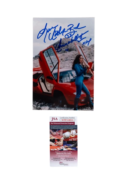 Catherine Bach Signed Movie Still
