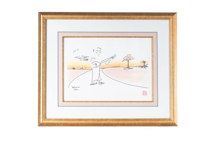 Framed Signed Limited Edition Print: Yoko Ono (Shijin / Poet)