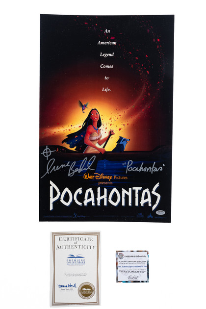 Irene Bedard Pocahontas Signed Poster