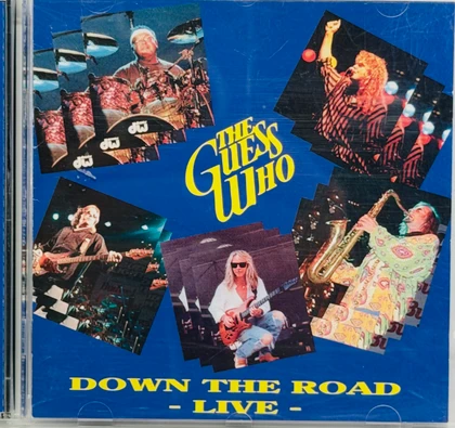 The Guess Who Signed "Down The Road Live" CD RARE ACOA