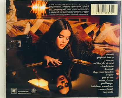 Maren Morris Signed "Dreamsicle" CD Insert JSA