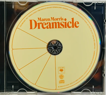Maren Morris Signed "Dreamsicle" CD Insert ACOA