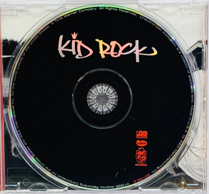 Kid Rock Signed "Devil Without A Cause" CD Cover JSA