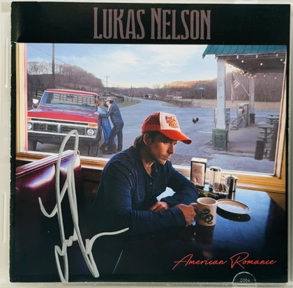 Lukas Nelson Signed "American Romance" CD Cover JSA