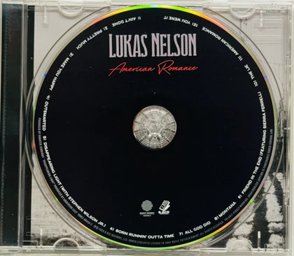Lukas Nelson Signed "American Romance" CD Cover JSA