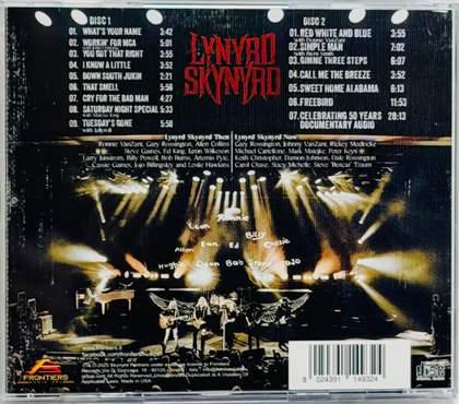 Lynyrd Skynyrd Signed "Live At The Ryman" CD Cover JSA