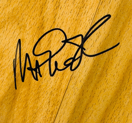 Magic Johnson Signed 4x8 Floorboard JSA