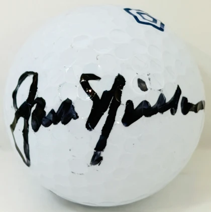 Jack Nicklaus Signed Dunlop DDH Golfball JSA