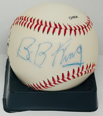 B.B. King Signed Rawlings Official MLB Baseball JSA
