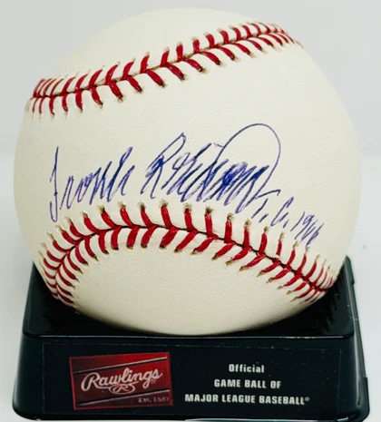 Frank Robinson Signed Official Rawlings MLB Baseball JSA