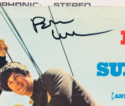 The Beach Boys Signed "Summer Days" LP Cover JSA