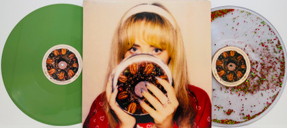 Sabrina Carpenter Signed "Fruitcake" Double LP Insert JSA 