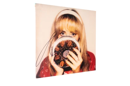 Sabrina Carpenter Signed "Fruitcake" Double LP Insert JSA 
