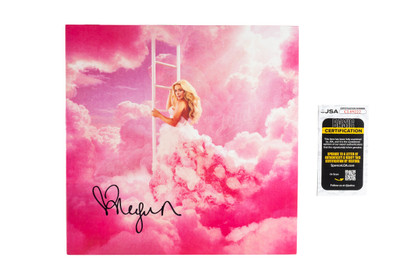 Megan Moroney Signed "Cloud 9" Double LP Cover JSA