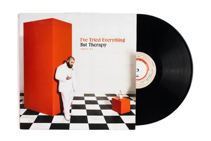 Teddy Swims Signed "I've Tried Everything But Therapy" LP Insert JSA