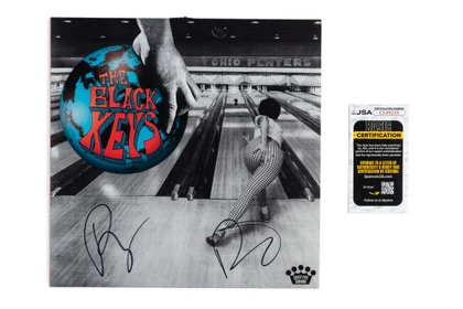 The Black Keys Signed "Ohio Players" LP Cover JSA