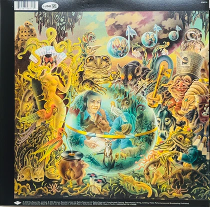 Bernie Taupin Signed "Captain Fantastic" LP Cover JSA
