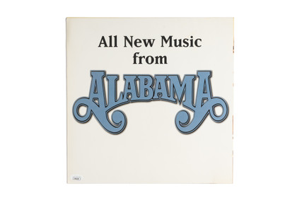 Alabama Signed "Twentieth Century" Promo Flat JSA