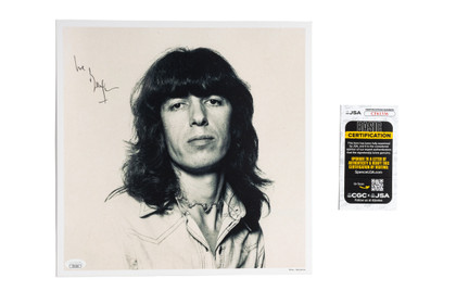 Bill Wyman Signed 12x12 Album Flat JSA