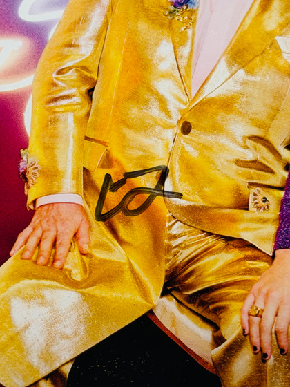Elton John Signed "Who Believes In Angels" LP Cover ACOA