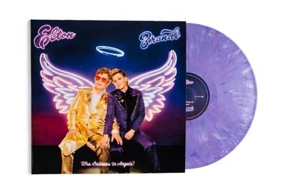 Elton John Signed "Who Believes In Angels" LP Insert ACOA