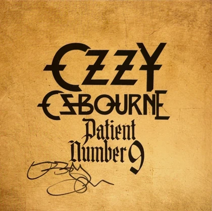 Ozzy Osbourne Signed "Patient Number 9" 5x5 Art Card w/ Double LP, CD, Cassette JSA