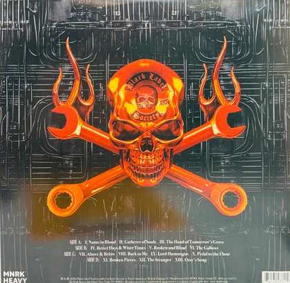 Black Label Society Signed "Engines Of Demolition" CD Cover with/ Double LP ACOA