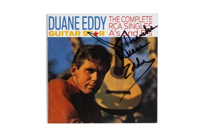 Album Insert Booklet: Hand-Signed by Duane Eddy (Guitar Star: The Complete RCA Singles)