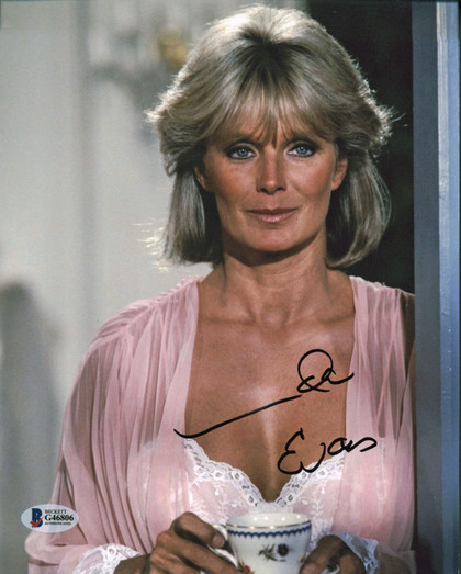Linda Evans Dynasty Authentic Signed 8x10 Photo Autographed BAS #G46806