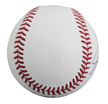 Braves John Smoltz Authentic Signed Hall OF Fame Logo Oml Baseball BAS #BY103703