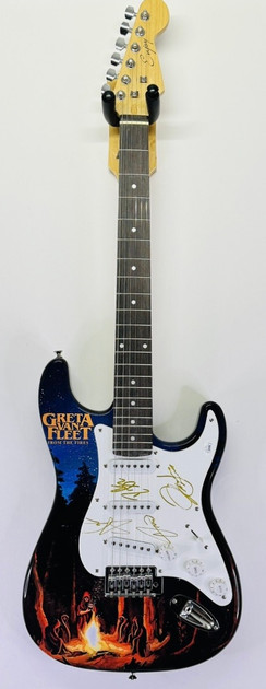 Greta Van Fleet Signed Electric Guitar JSA