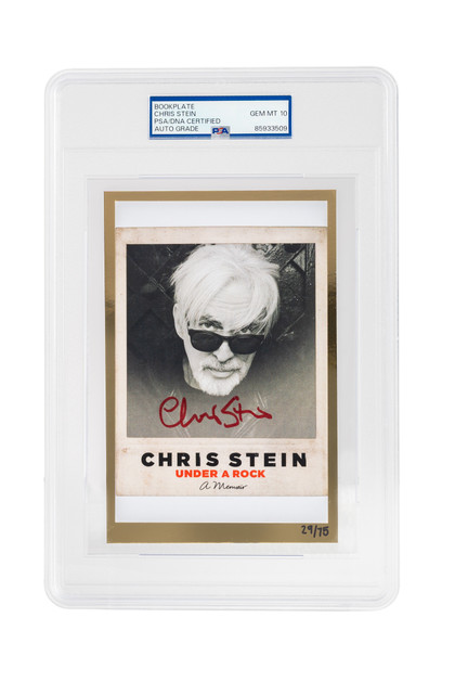 Chris Stein | PSA Slabbed & Authenticated | Premiere Signature Series