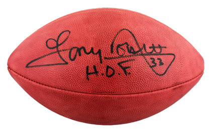 Cowboys Tony Dorsett "HOF" Signed Wilson Official Nfl Football BAS #BY093004