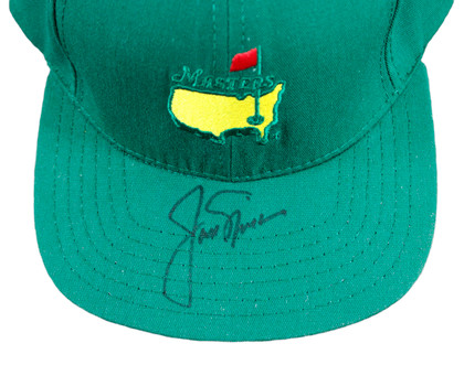 Jack Nicklaus Signed Green American Needle Masters Hat PSA/DNA #AQ74398