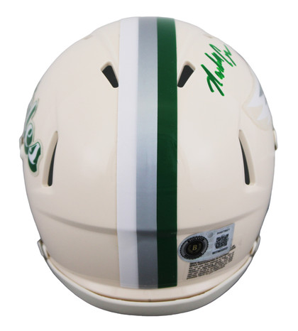 Eagles Randall Cunningham Authentic Signed Retro Speed Mini Helmet BAS Witnessed