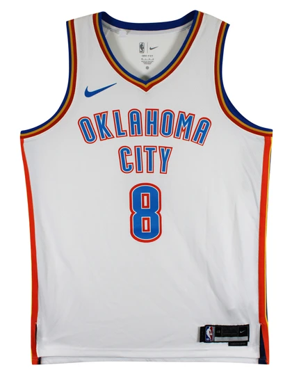 Thunder Jalen Williams Signed White Nike Association Edition Swingman Jersey JSA