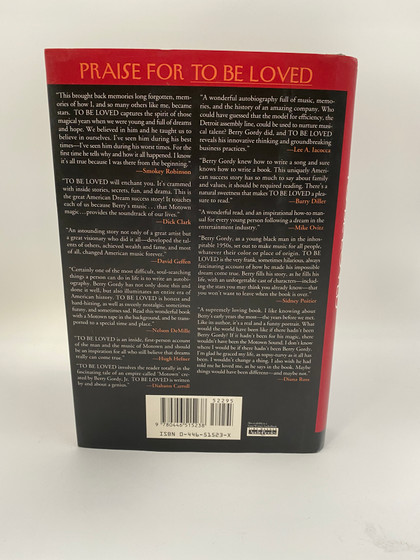 To Be Loved: The Music, the Magic, the Memories of Motown : An Autobiography