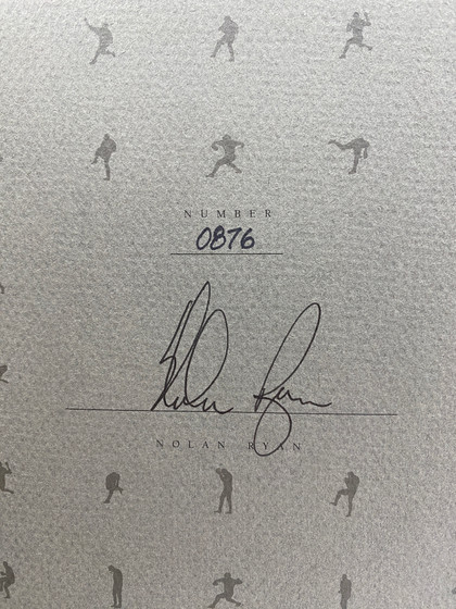Nolan Ryan : The Authorized Pictorial History Number 876